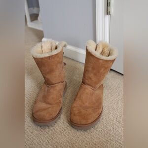 UGG Chestnut Shearling-Lined Boot